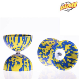 PLAY Rainbow diabolo 105 mm 260 gr YELLOW/BLUE