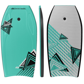 WAVE REBEL Body Board shift "39 seafoam