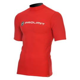 PROLIMIT Rashguard Lycra Short Arm red