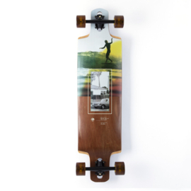 Arbor Dropcruiser Photo Collection ’Surf Trip’ 38" Longboard Complete