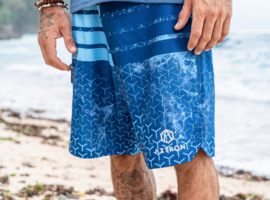 AZTRON Boardshort Space blue/black