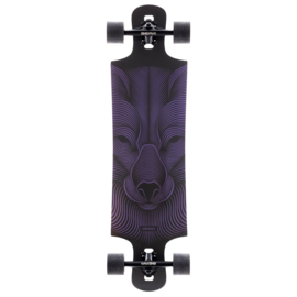 Landyachtz Drop Hammer Night Fox complete 36'5" Longboard