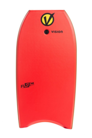 VISION Fuse 42" bodyboard red/yellow