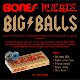 Bones Big Balls Reds lagers