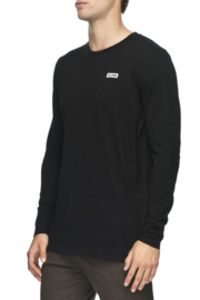 GLOBE Block LS Tee black