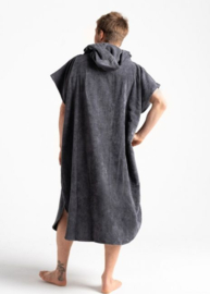 ROBIE Original Towel Poncho steel grey Large