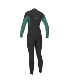 O'Neill WMS Hyperfreak 5/4+ mm Chest Zip Full wetsuit raven brist