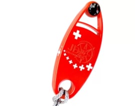 Skywatch Wind Anemo - Thermometer Swiss edition red