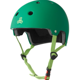 Triple Eight Brainsaver Dual Certified Skatehelm green