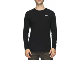 GLOBE Block LS Tee black