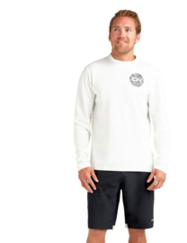 DAKINE Mission Loose fit long sleeve rashguard crew surf white