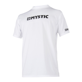 MYSTIC Star Rashvest Lycra S/S white