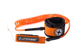 UNIFIBER Sup Leash Coil orange