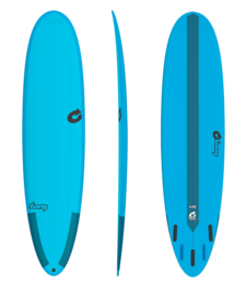 8'0" TORQ M2 TEC surfboard (boardcollor blue)