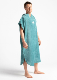 ROBIE Original Towel Poncho oil blue Large