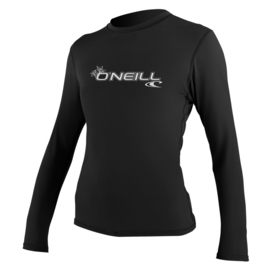 O'Neill WMS Basic Skins L/S Sun Shirt black