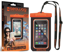 SEAWAG Smartphone case waterproof black/orange