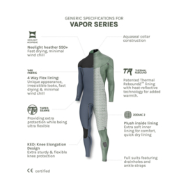 PROLIMIT Vapor Steamer ST C-Zip 5/4mm FTM TR