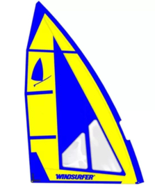 Windsurfer LT race sail blue / yellow