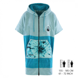 WAVE HAWAII Zip Cotton Poncho Flyh size medium