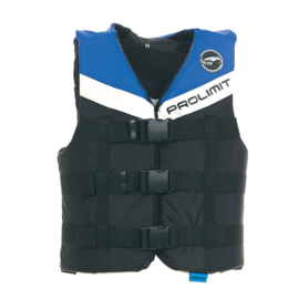 PROLIMIT vest nylon 3-buckle black/blue