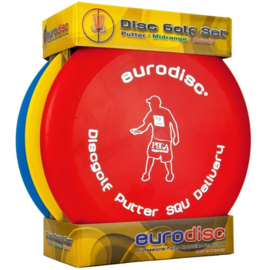 Eurodisc Discgolf Start set SQU