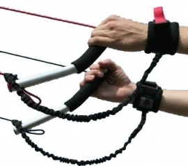 Peter Lynn Hornet 4-line all-round power kite met handles