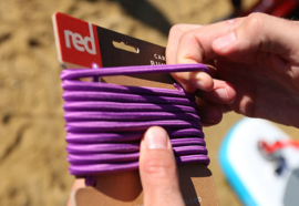 RED Bungee cord ( elastiek) 2,75 cm Purple