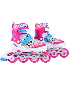 MOVE verstelbare LOVE inline skates 30-33