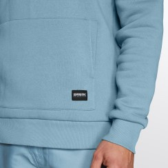 MYSTIC Brand Hood Sweat grey blue