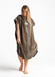 ROBIE Original Towel Poncho oil olive Large