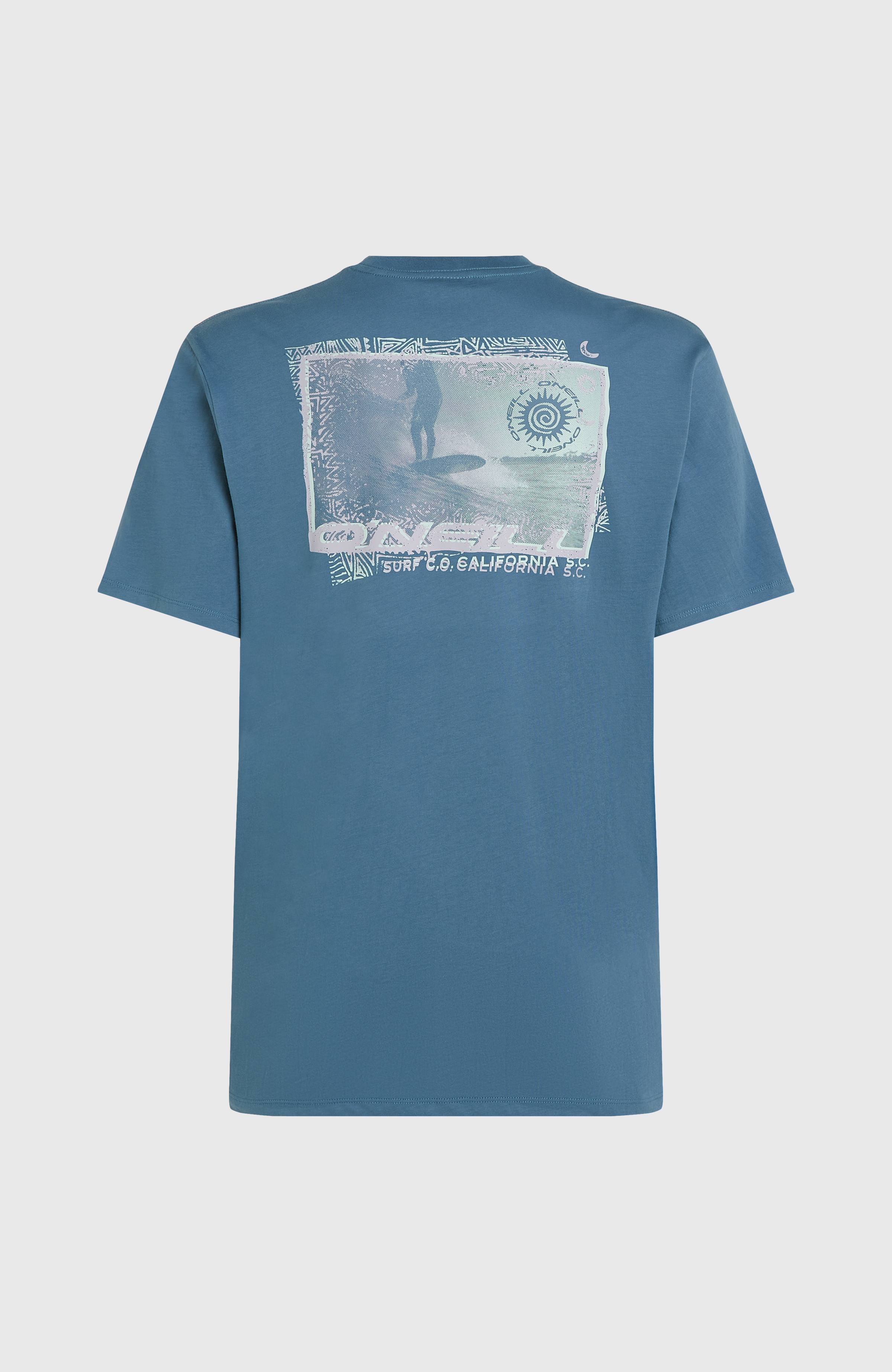 O'NEILL PHOTO PRINT T-SHIRT Copen Blue