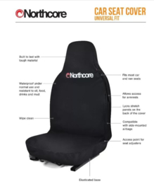 Northcore car seat cover single black