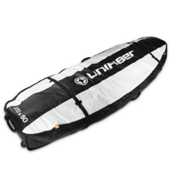 UNIFIBER Double Pro Boardbag 255 x 80 with XL Wheels