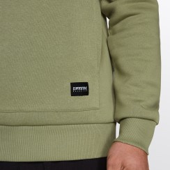 MYSTIC Brand Hood Sweat olive green