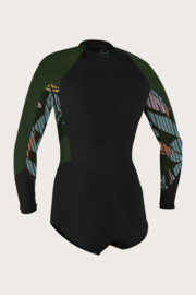 O'Neill WMS BAHIA 2/1MM FRONT ZIP L/S SURF SUIT