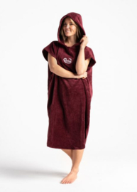 ROBIE Original Towel Poncho oil wine Medium