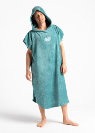 ROBIE Original Towel Poncho oil blue Large