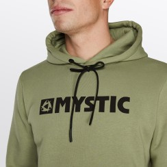 MYSTIC Brand Hood Sweat olive green