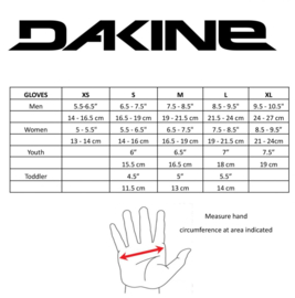 DAKINE Crossfire Glove paradise glove