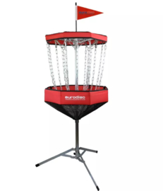 EURODISC Portable discgolf target red