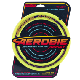 AEROBIE Sprint ring yellow frisbee