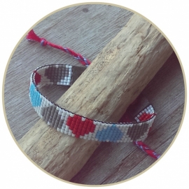 Armband 'Rough Hearts'