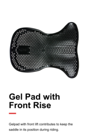 Eques gel pad met frontriser