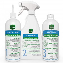 Skincalmin Lotion 500 ml + Spray 500 ml + Shampoo 500 ml  