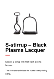 EQUES black lacquer
