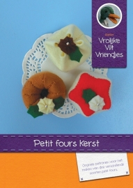 Petit four Kerst