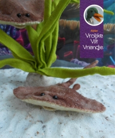 Roggen met waterplant