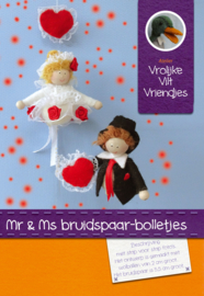 Mr en Ms bruidspaar-bolletjes