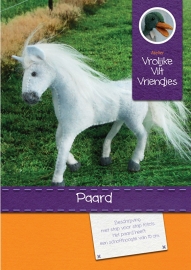 Paard grijs-wit